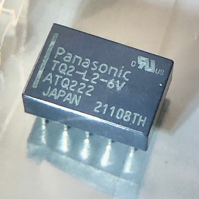 TQ2-L2-6V Panasonic Low Signal Relay Telecom DPDT 1A 6V