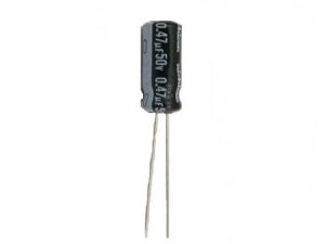 5 x Aluminum Electrolytic Capacitor 0.47uF 50V 5x11mm Nichicon