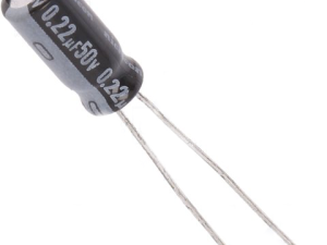 5 x Aluminum Electrolytic Capacitor 0.22uF 50V 5x11mm Nichicon