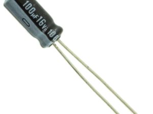 5 x Aluminum Electrolytic Capacitor 100uF 16V 5x11mm Nichicon